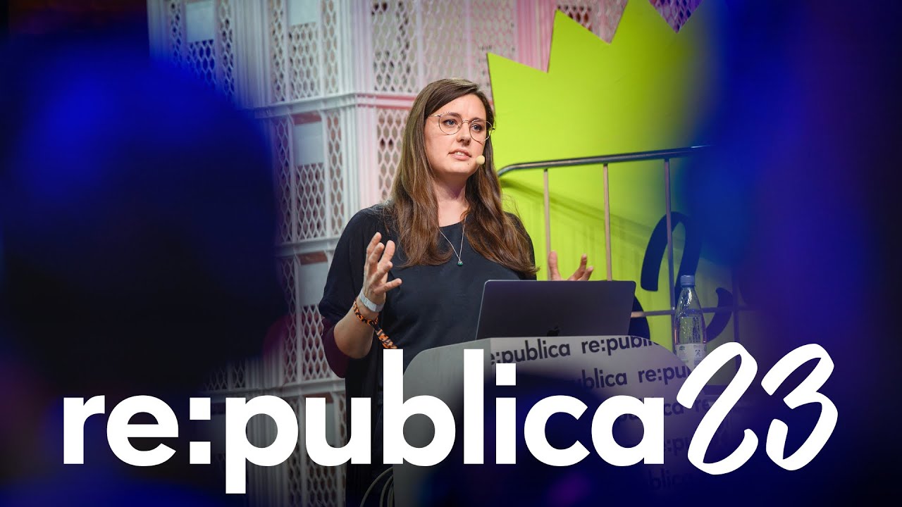 re:publica 2023: Katharina Nocun – Mit Kristallen und Klangschalen gegen die 
