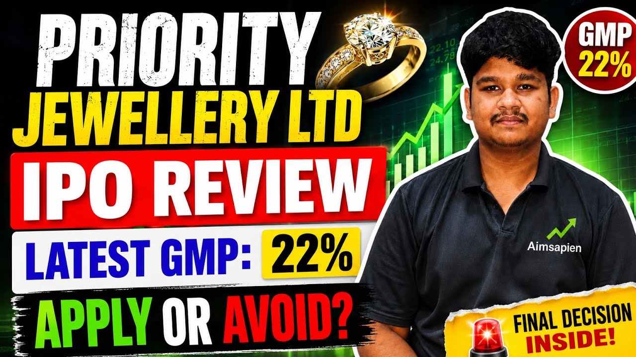 Priority Jewellery ltd IPO Review | Final Decision | Latest IPO GMP | Apply or Avoid | Aimsapien 