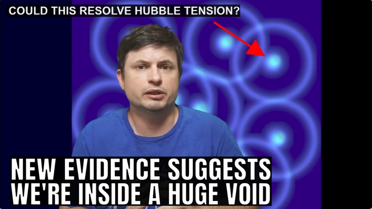 Is Milky Way Inside a Huge Void? Intriguing Cosmological Solution