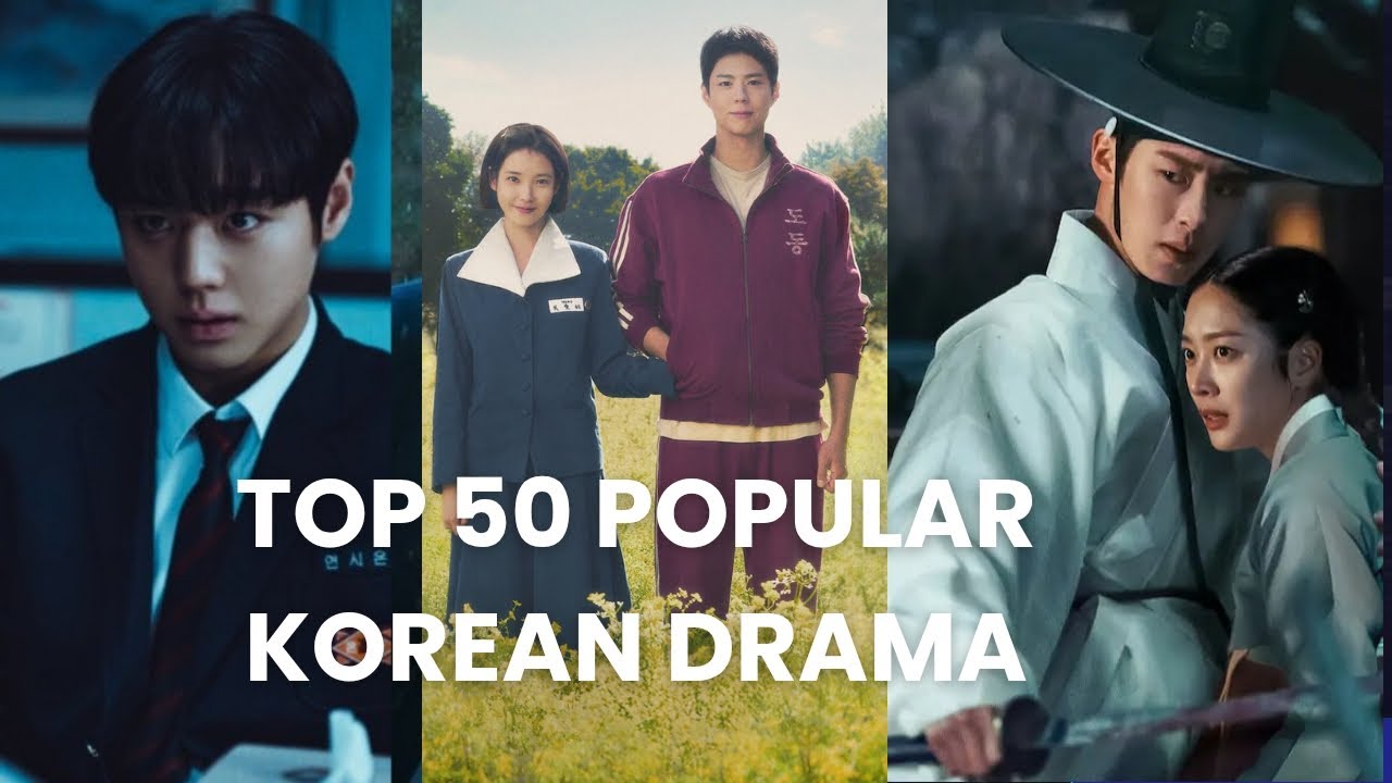 Top 50 popular Korean drama || Top 50 popular Korean Webseries 
