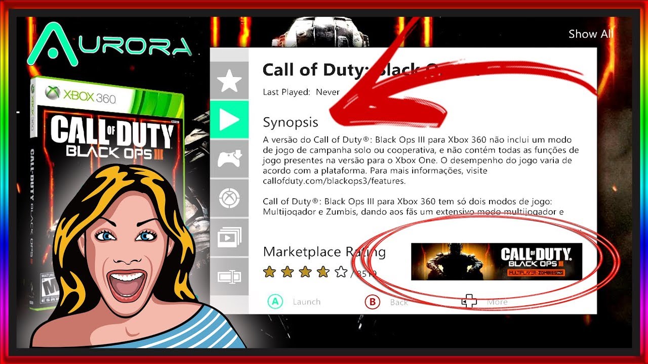 [ RESOLVIDO ] - Aurora 0.7b.1 Parou de baixar Screenshots e  Sinopse etc no Xbox 360 RGH ▪️ (nº1206)