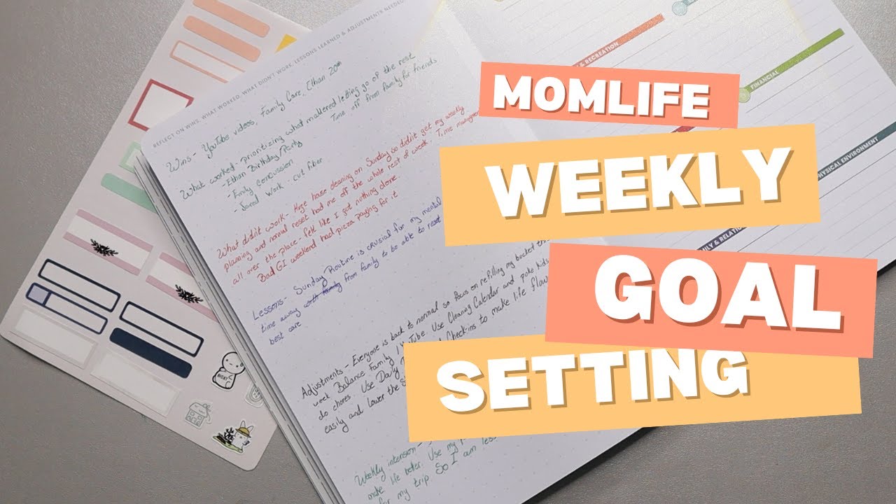 Plan with Me: Setting Weekly Goals Using the MakseLife System!