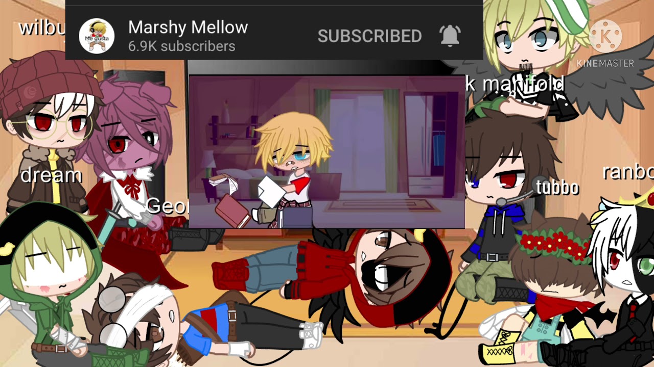 Dream smp react to tommy part 11 short