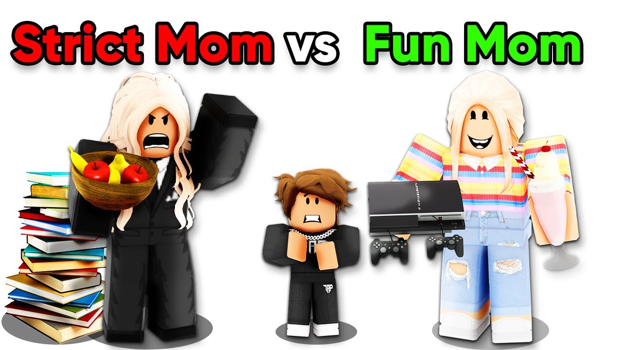 STRICT Mom vs FUN Mom.. (Brookhaven RP)
