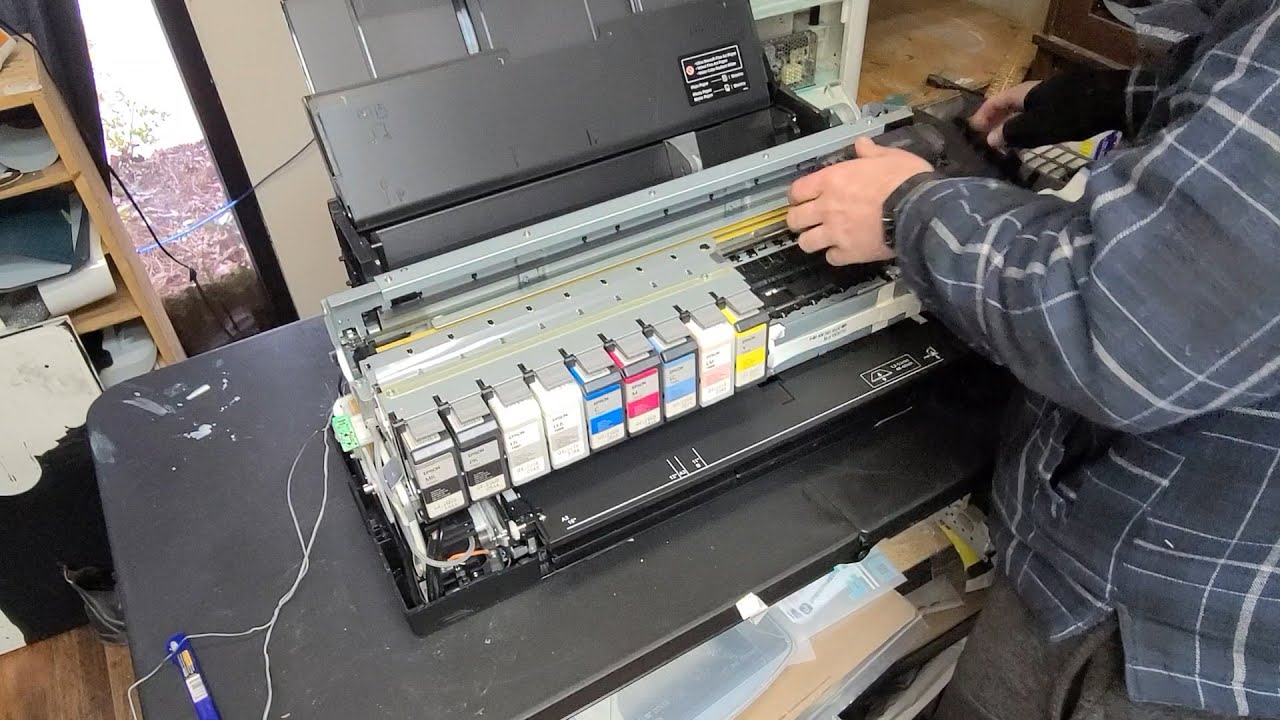 Epson 3880 Disassembly - Replacement parts on the cheap!