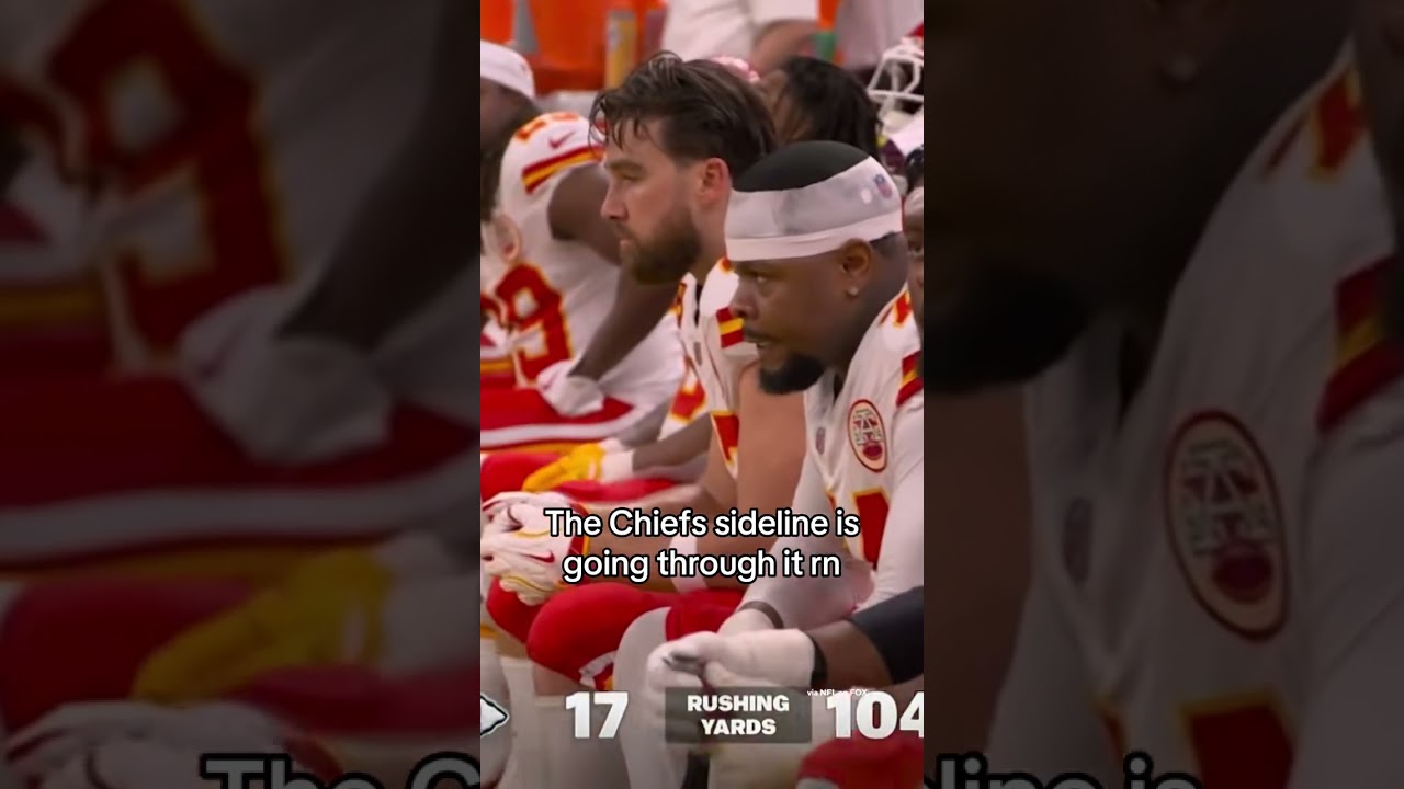 Chiefs down by 27 😳😳😳 #shorts #nfl #chiefs #eagles #superbowl #traviskelce