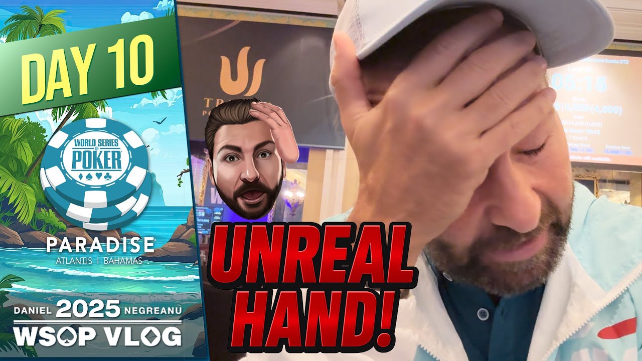 UNREAL HAND playing for $1.5 MILLION! - 2025 WSOP Paradise VLOG Day 10