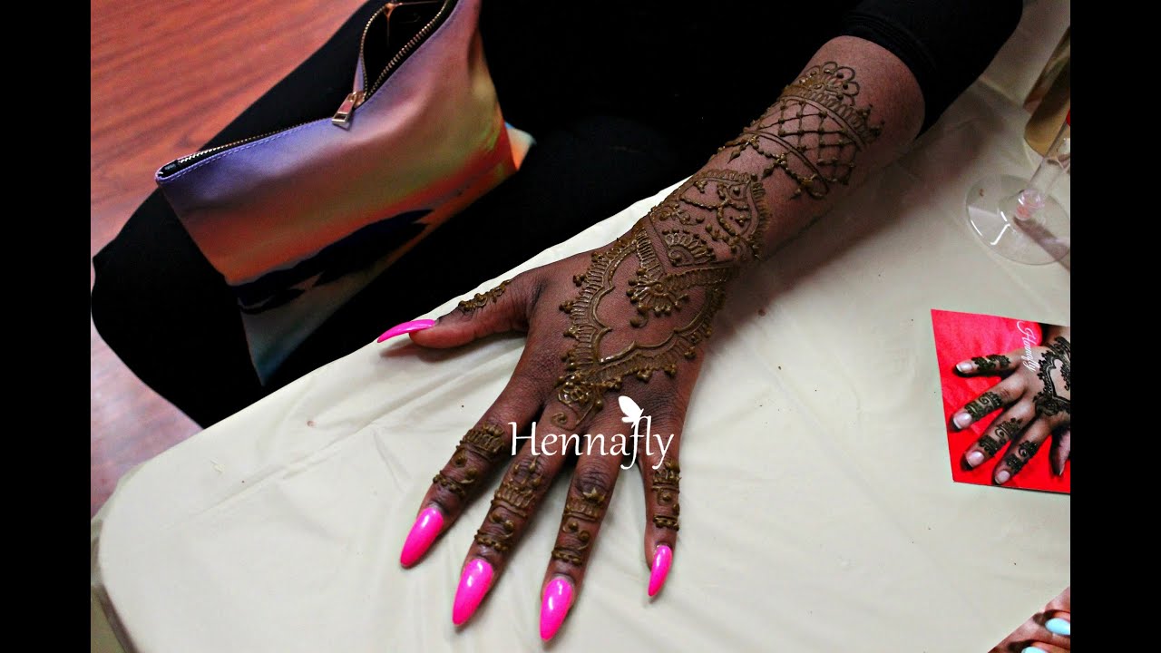 Indian Inspired Henna Design | Tutorial | Hennafly