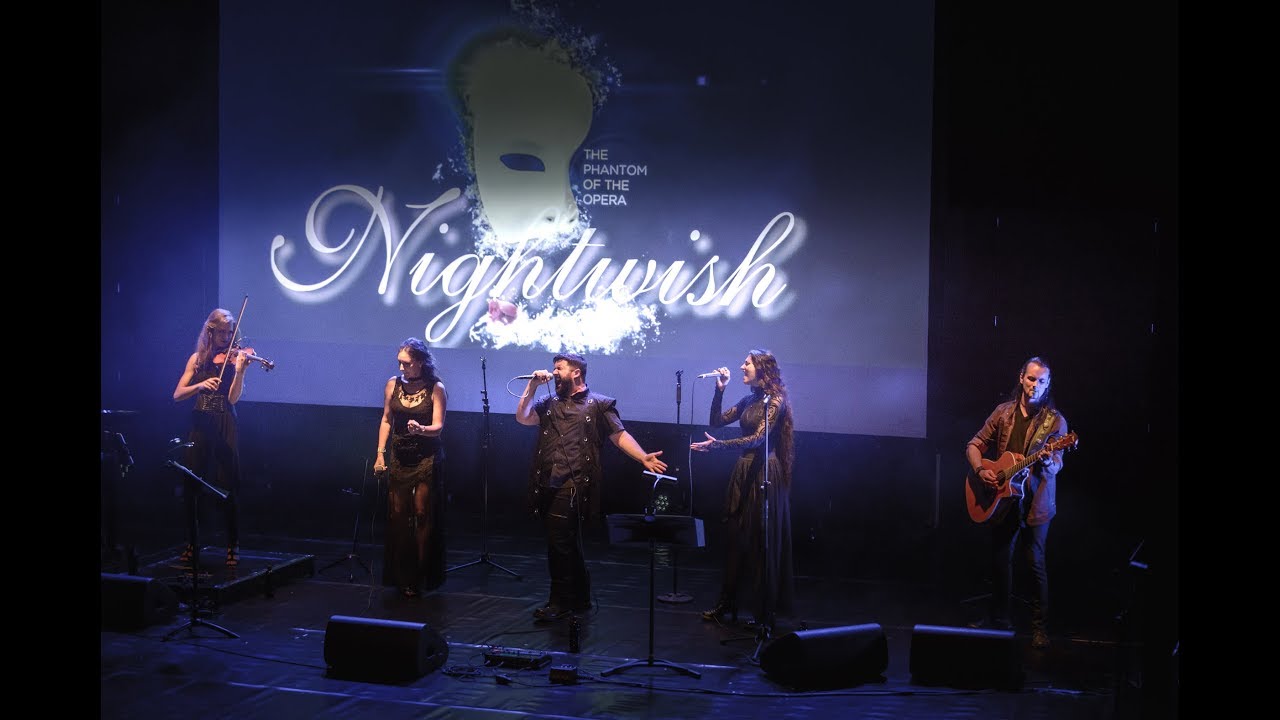 Vivaldi Metal Project - THE PHANTOM OF THE OPERA - World premiere live unplugged in Kitee, Finland.