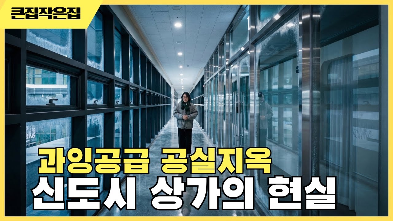 공실지옥 경기도 3위 16% 비어있는 신도시의 현실