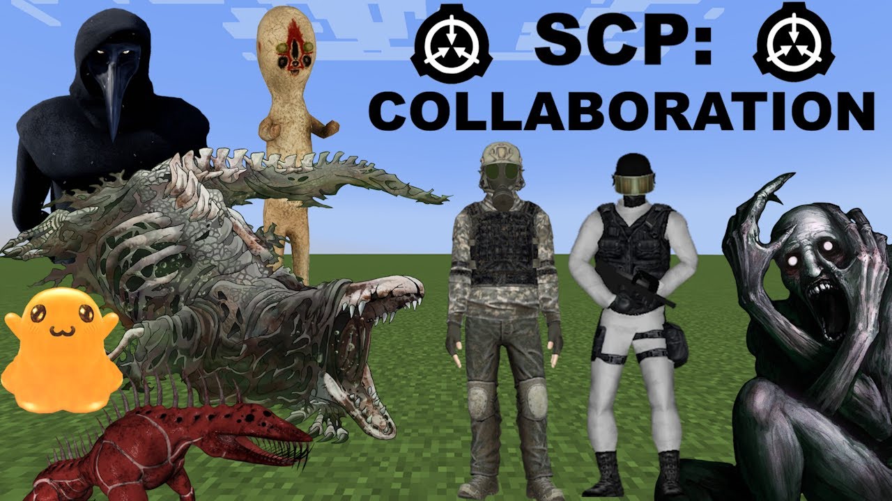 Minecraft SCP Collaboration Add-on: TONS OF NEW SCPs.