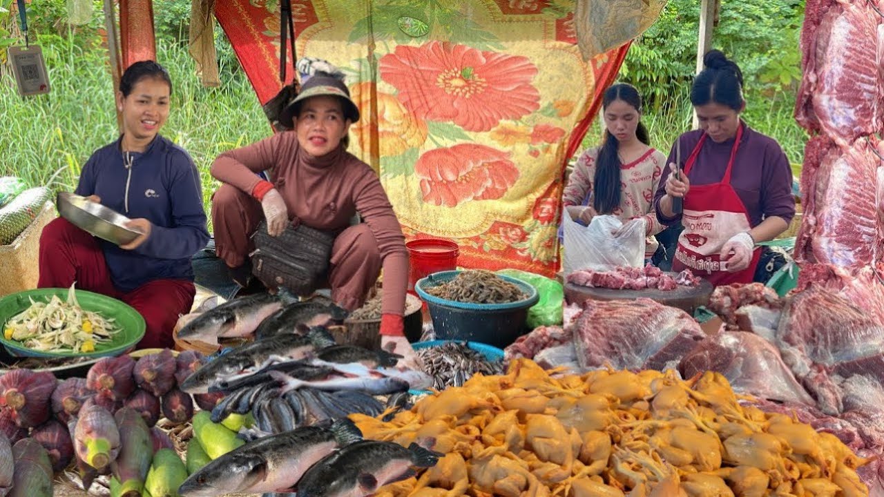Best Cambodian Market Street Food Tour In Siem Reap