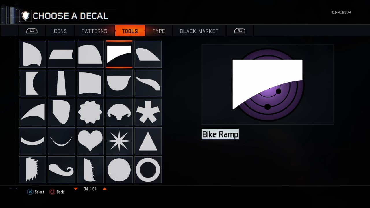 How To Make a Rinne Sharingan Emblem In Bo3