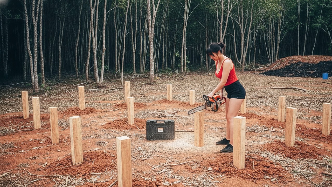 Full Project: Building an Off-Grid Cabin Start to Finish