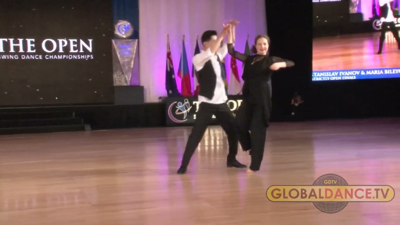 Stanislav Ivanov & Maria Bileychik - 2nd place Strictly Open Finals - US Open 2022