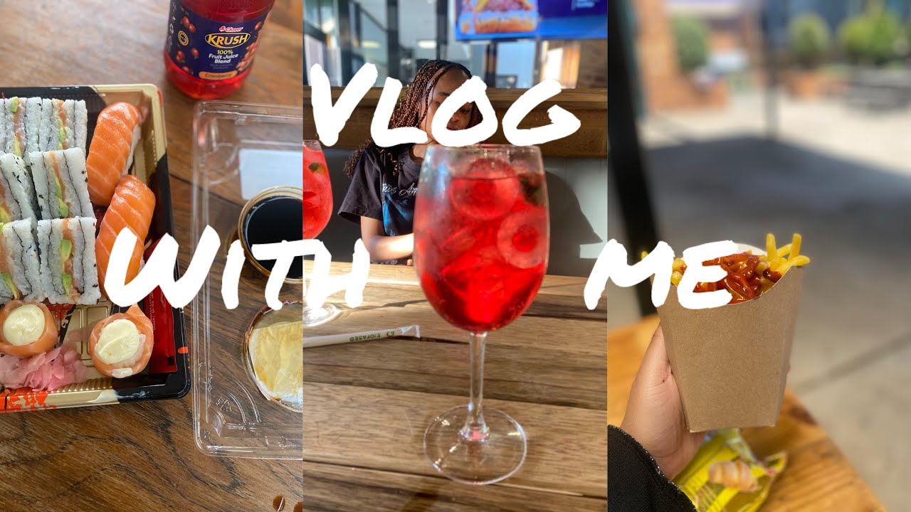 Vlog: Exams|| RocoMamas, Sushi, Skin care….||Storm M|| South African YouTuber