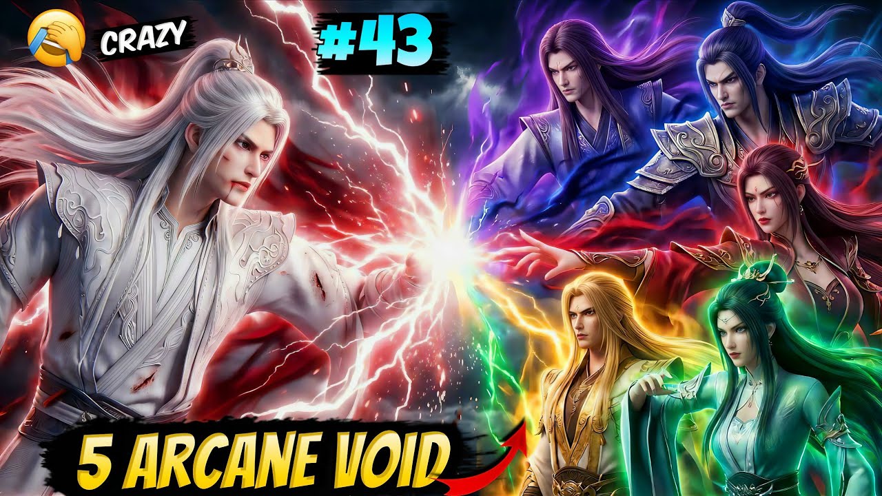 Wang Lin vs 5 Arcane Void Cultivators battle Will He Survive 💀 | Cloud Sea Arc Part 43