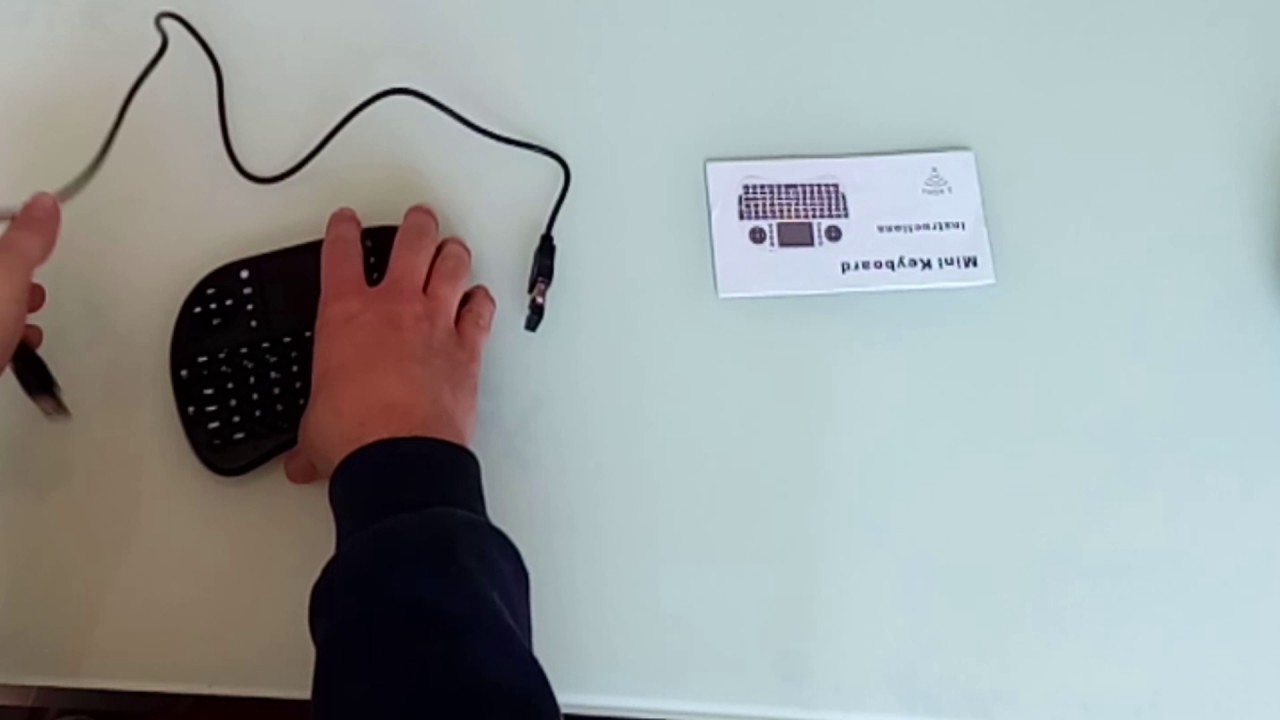 Test (2) Mini clavier fran&ccedil;ais + Air Mouse + TouchPad pour Android TV Box / PC sur AlieExpress [FR]