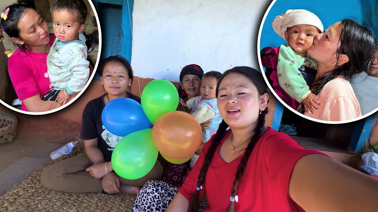 We returned Khotang home from our Bhojpur Maiti झारिमा भिज्दै माइती देखी घर फर्कियौ New Village vlog