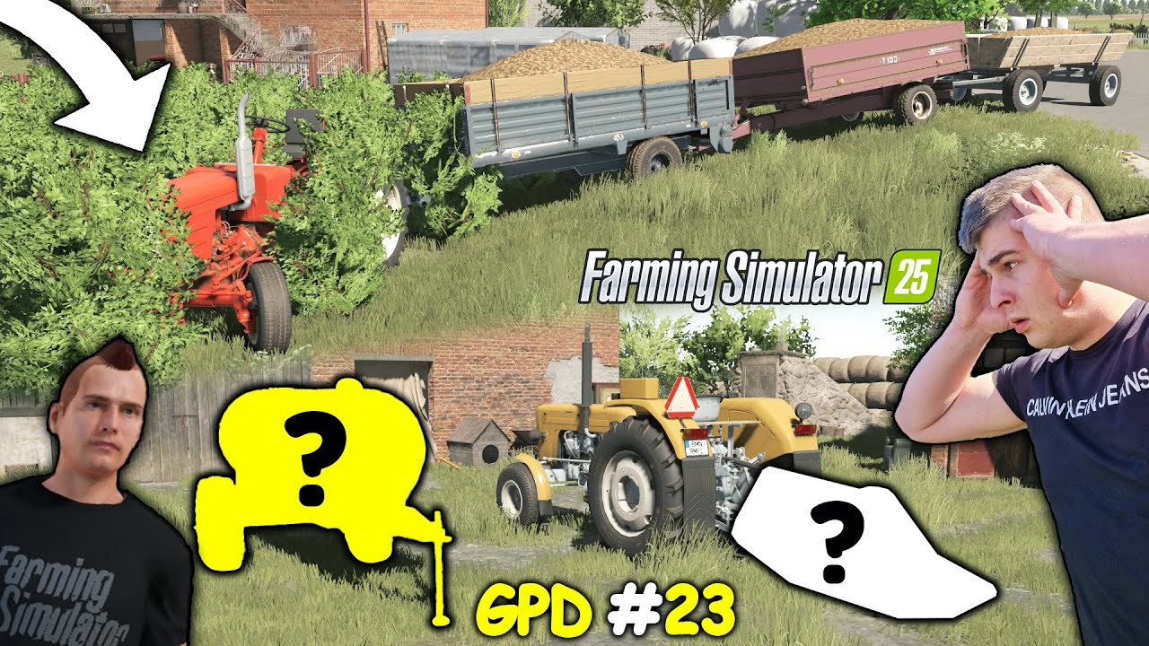 DAĆ MARCINKOWI KIEROWAĆ😂 KUPIŁEM DWIE WAŻNE MASZYNY😍 SKOŃCZYŁA MI SIĘ KASA😭 ➡️GPD⬅️ FS 25 2️⃣3️⃣