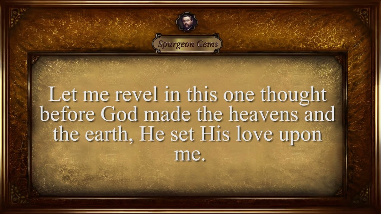 Charles Spurgeon Gems (Part One)