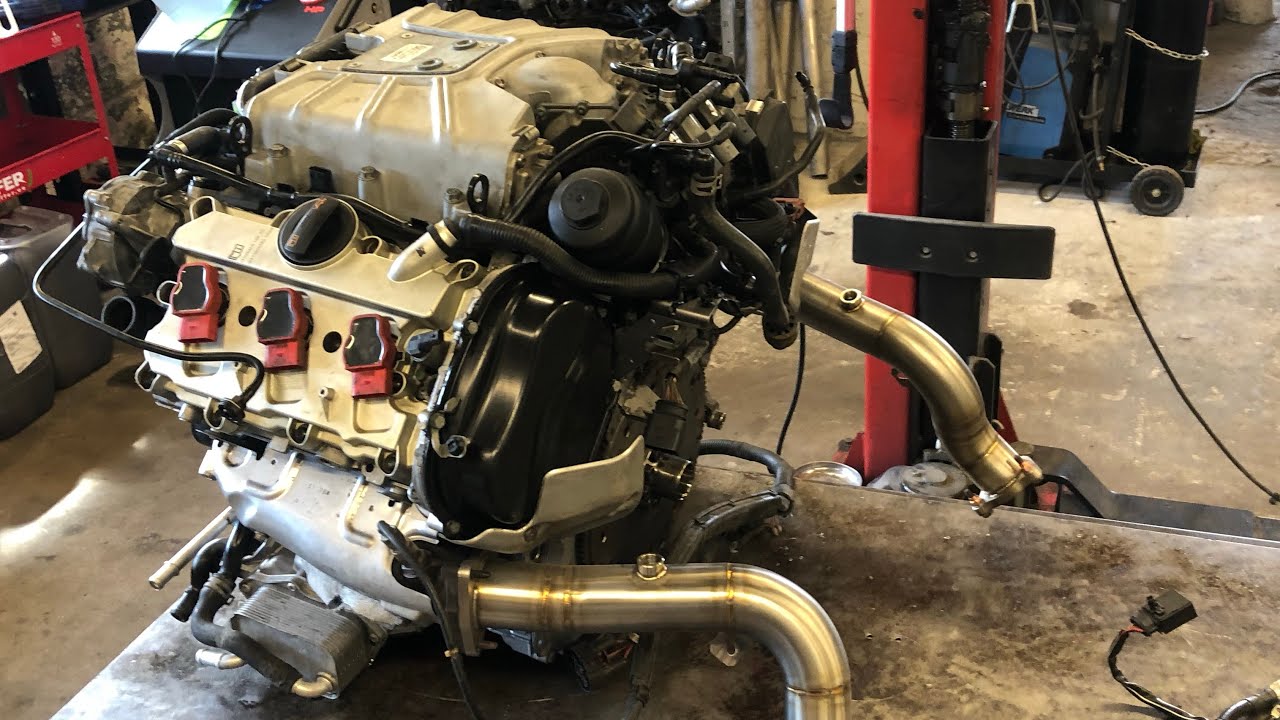 Audi A7 3.0tfsi engine rebuild - part 4 - Engine assembly