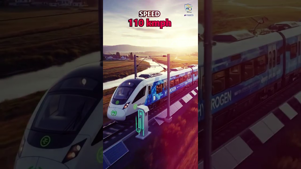 India&rsquo;s first hydrogen-powered train, the 