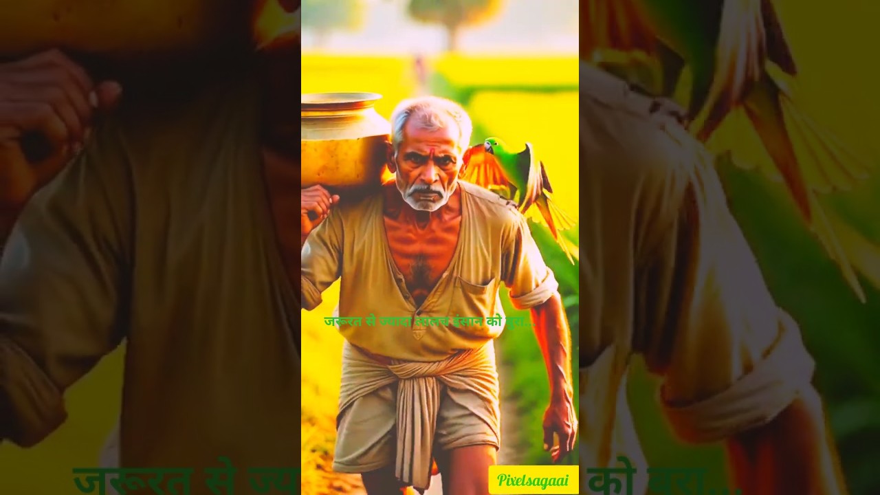 The Farmer Who Found a Golden Pot 😱| A Greed Lesson Story 