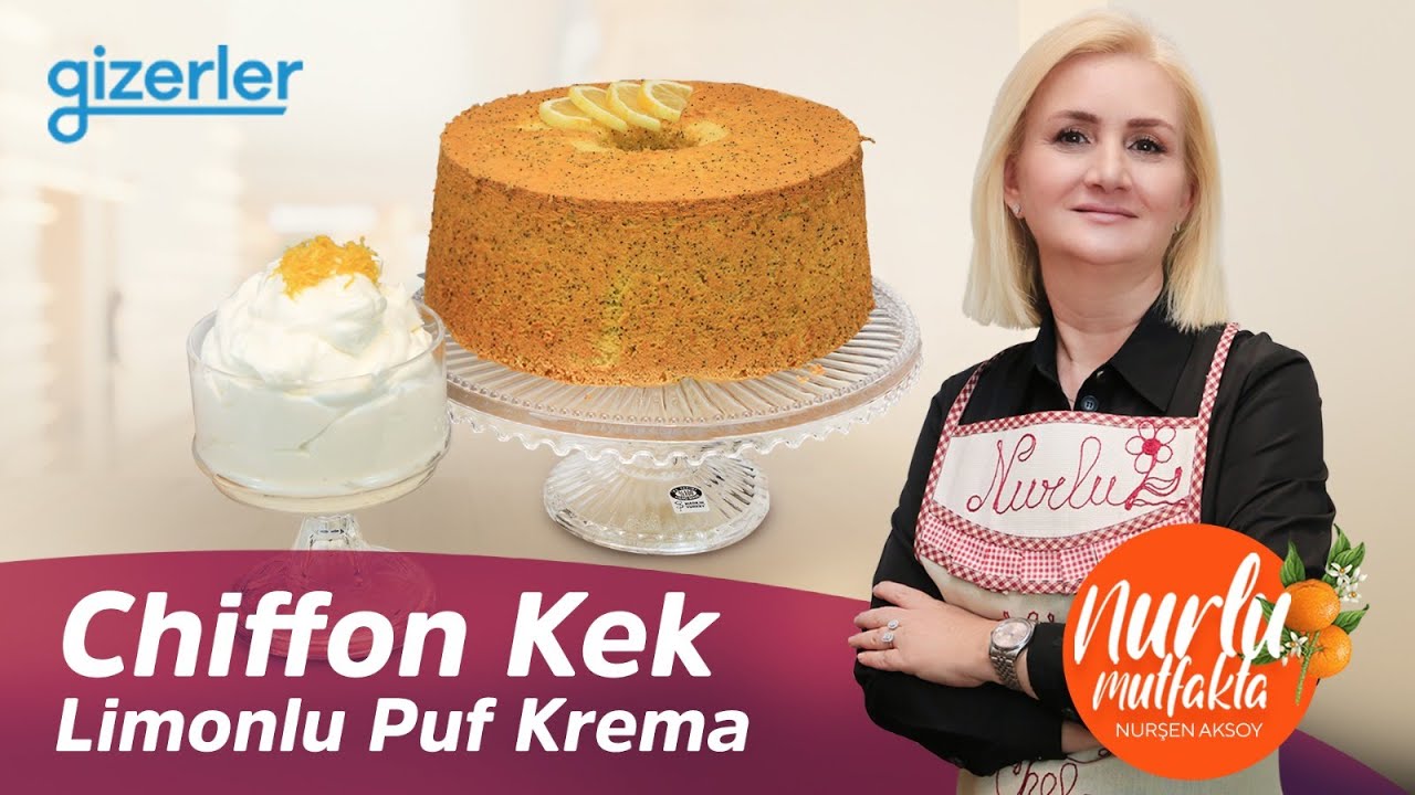 Herkesin Merak Ettiği Nefis Chiffon Kek Tarifi