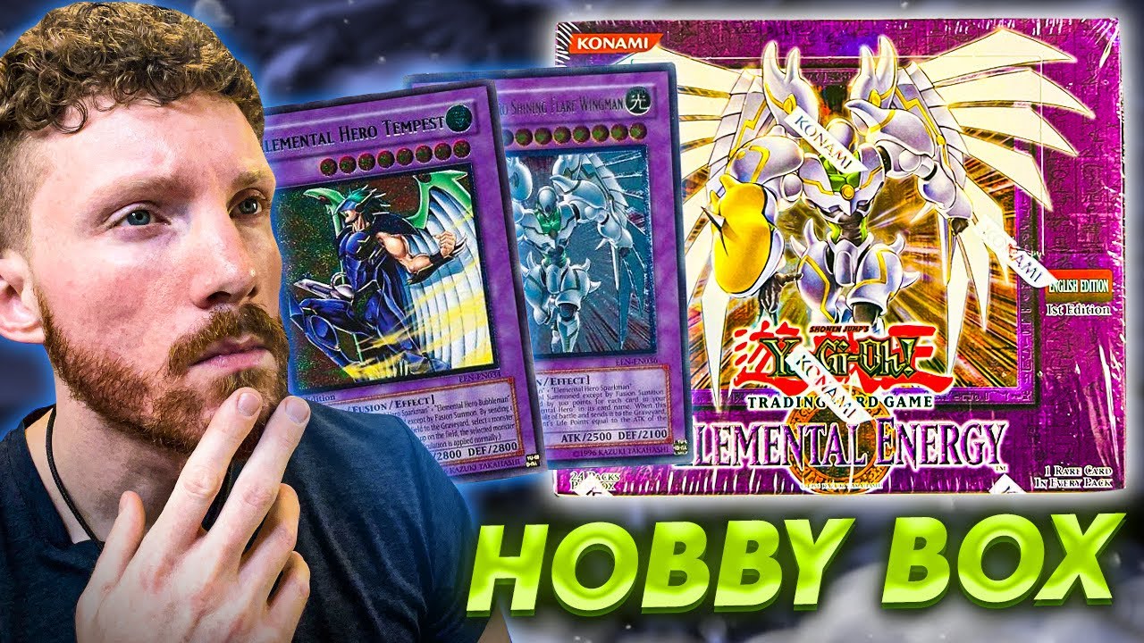 No Way THAT Happened...1st Edition Elemental Energy Yugioh GX Box Opening!