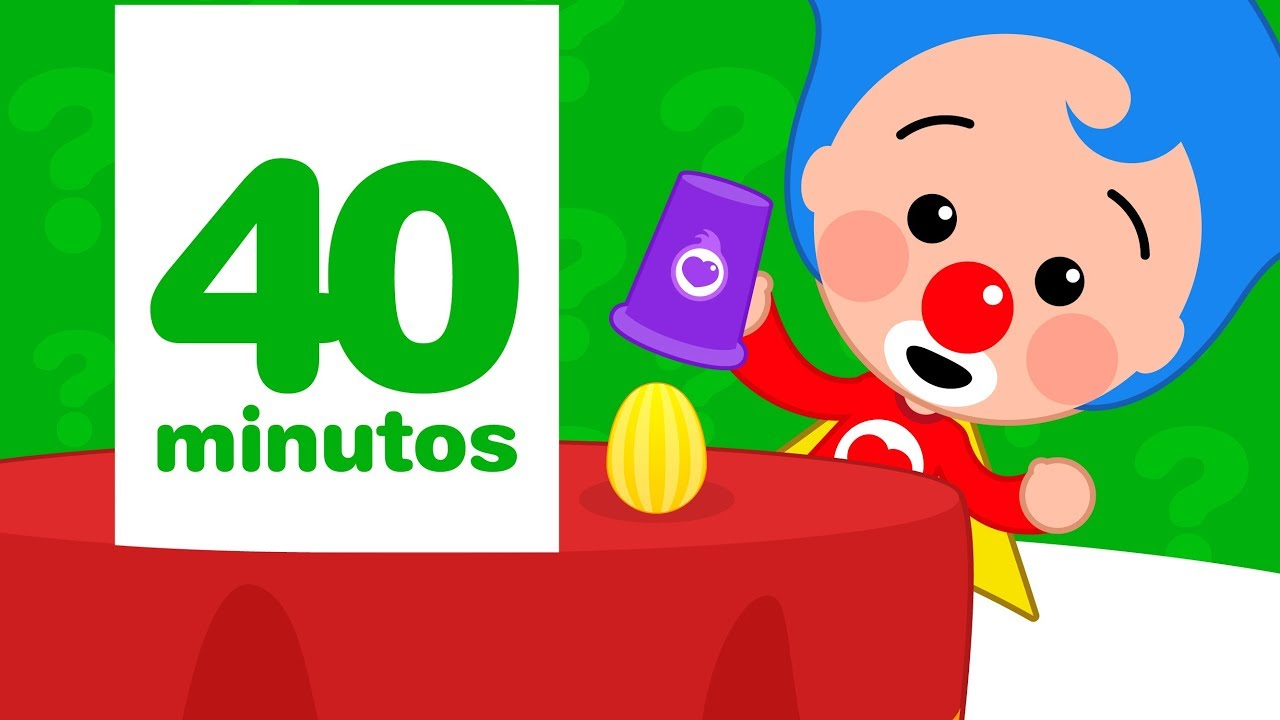 Huevos Sorpresa Gigantes de Colores Escondidos - Aprende Colores y Las Canciones de Plim Plim