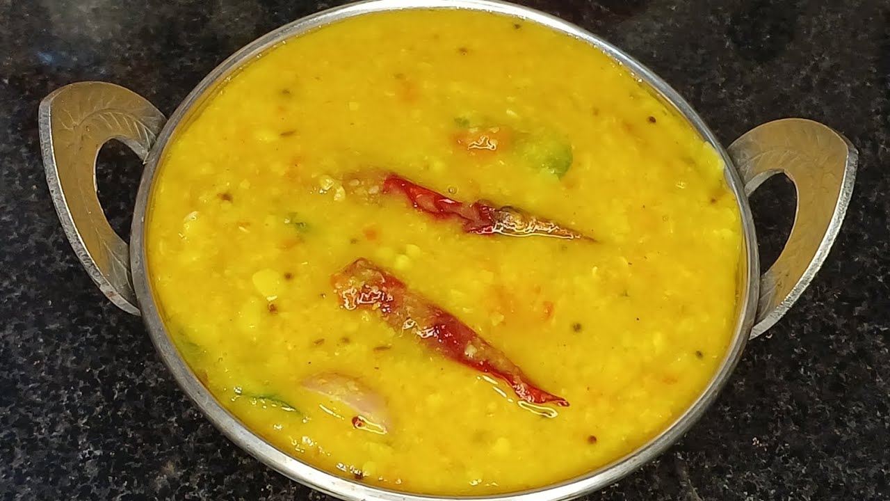 Protein Rich Healthy Energy Tasty Dal Recipe//Simple Pappu kura Recipe//Dal Recipe For Rice& Sangati