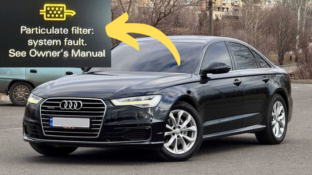Предупреждение Audi «Неисправность системы сажевого фильтра»: причины