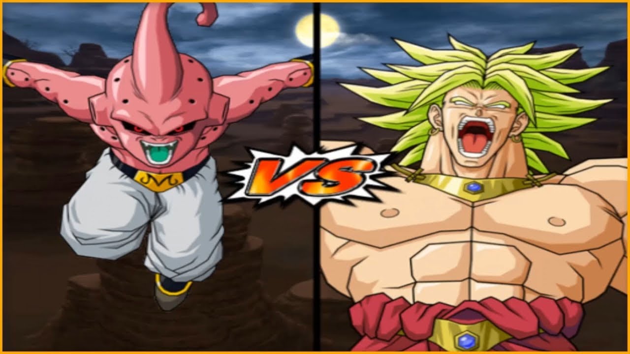 Dragon Ball Z Budokai Tenkaichi 3 - Kid Buu VS LSSJ Broly [Request Match]