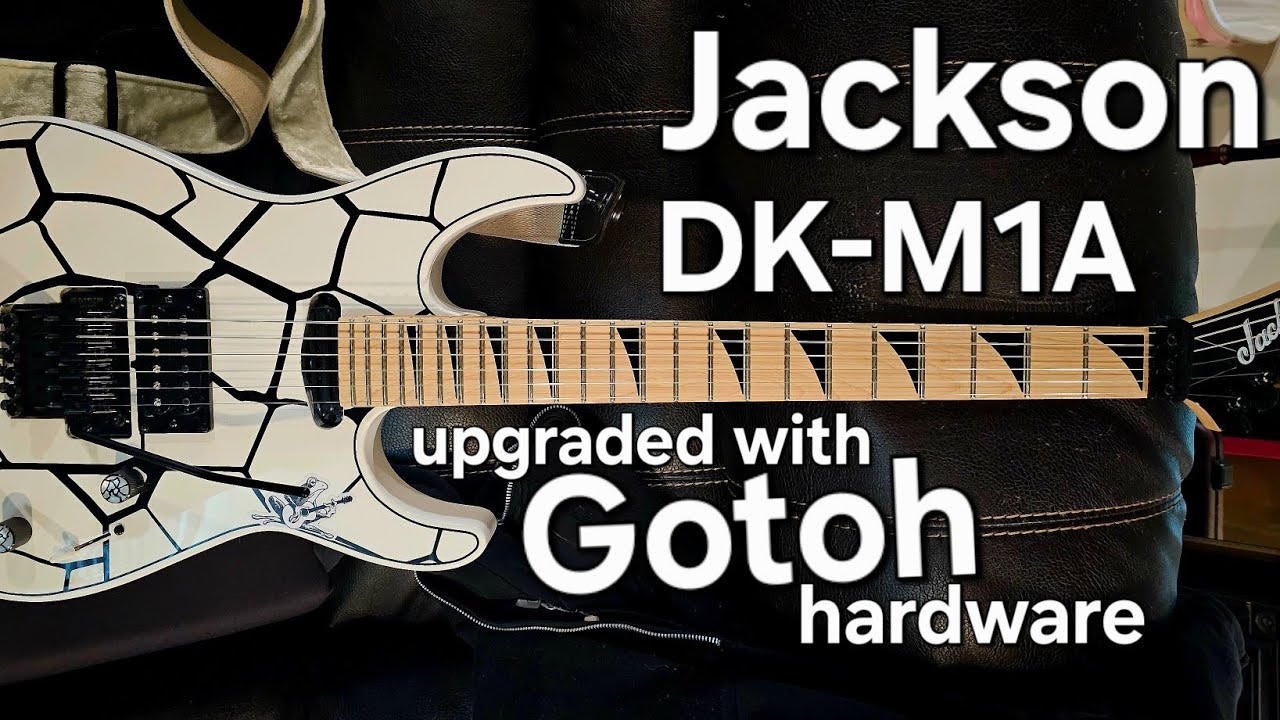 Jackson X Series DK-M1A White Tortoise Upgraded