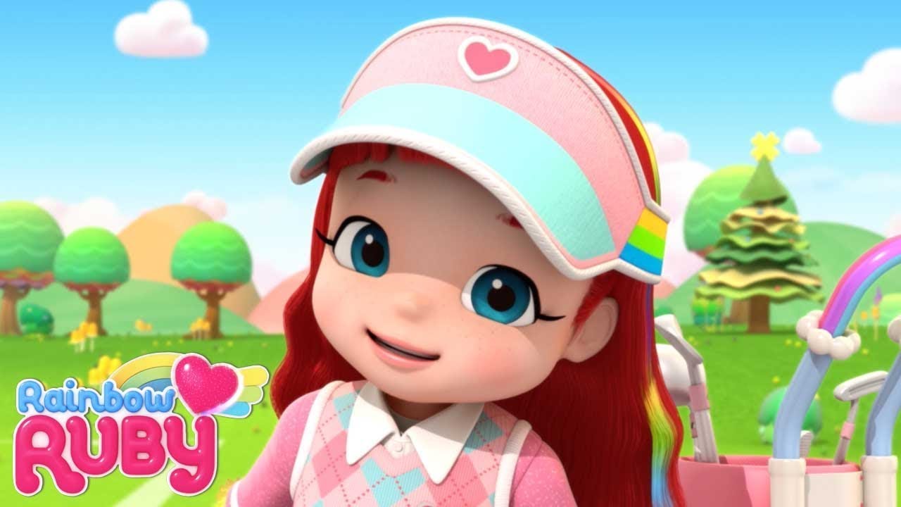 Rainbow Ruby - Golfe Gitmek // Çalınan Gözlükler Vakası - Derlemeler 🌈 Çocuklar İçin Videolar 🎵