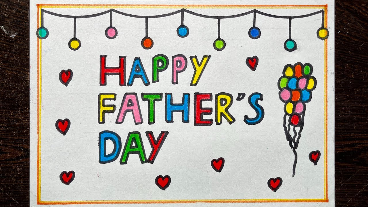 Father’s Day Special Drawing | Happy Father’s Day Drawing | Father’s Day Drawing Easy