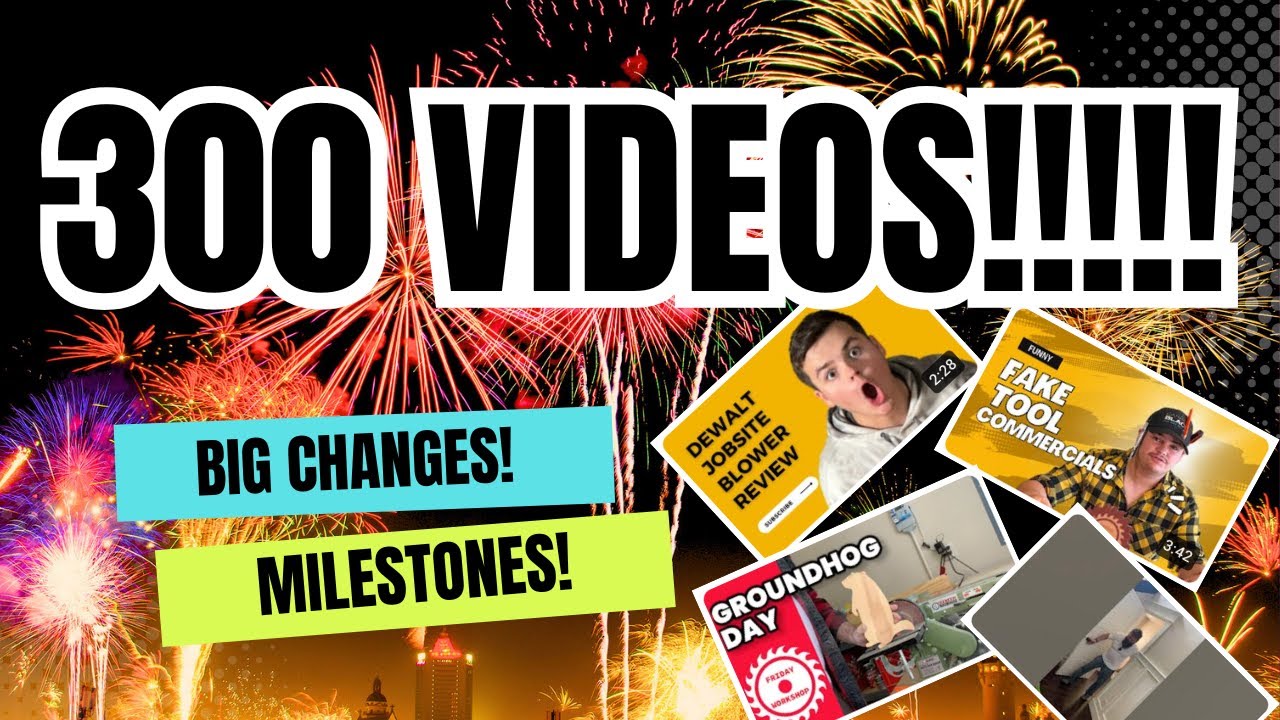 Friday Workshop Video 300! Celebrating Milestones + BIG Changes Coming!