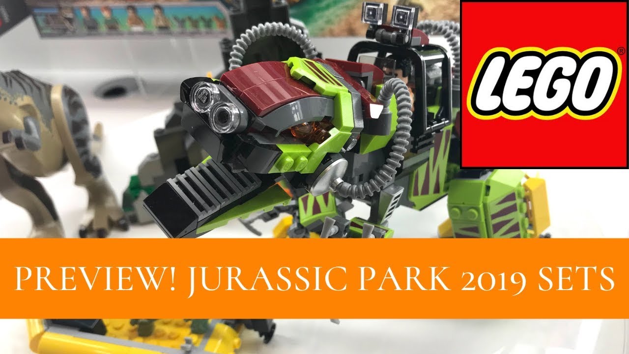Preview!  LEGO Jurrasic World August Sets -  New York Toy Fair 2019