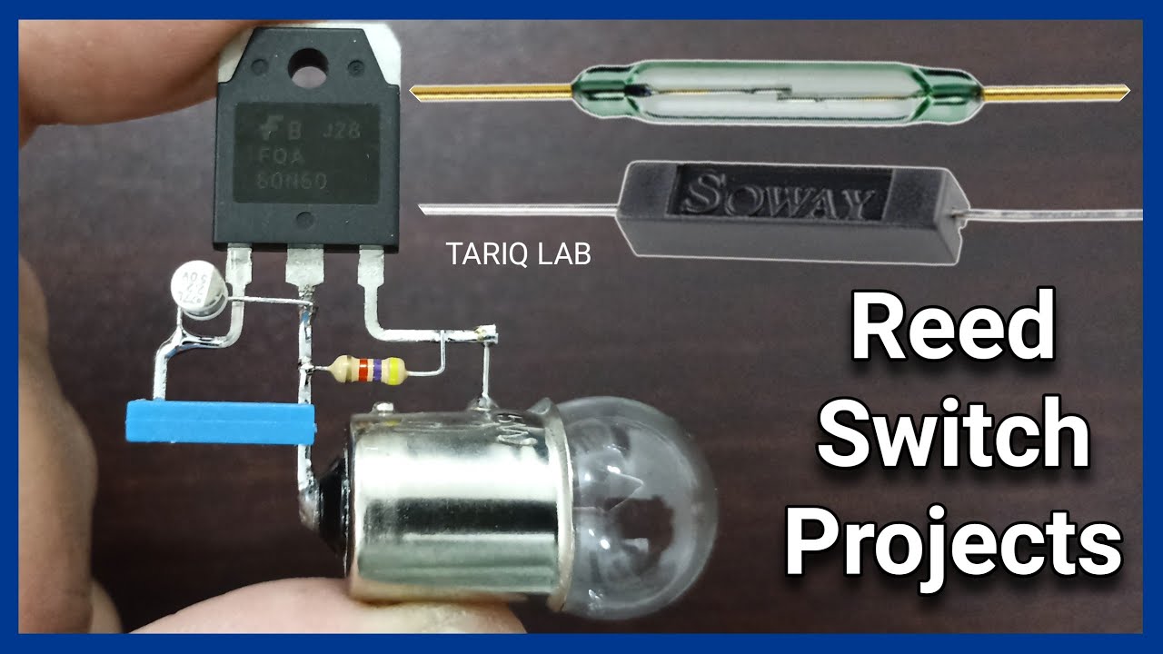 How Does a Reed Switch Works | Magnetic Sensor | Reed Relay