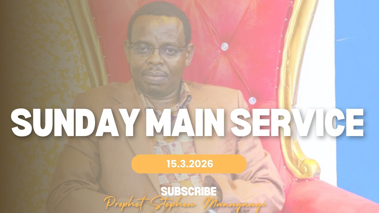 Sunday Main Service || 15.3.2026