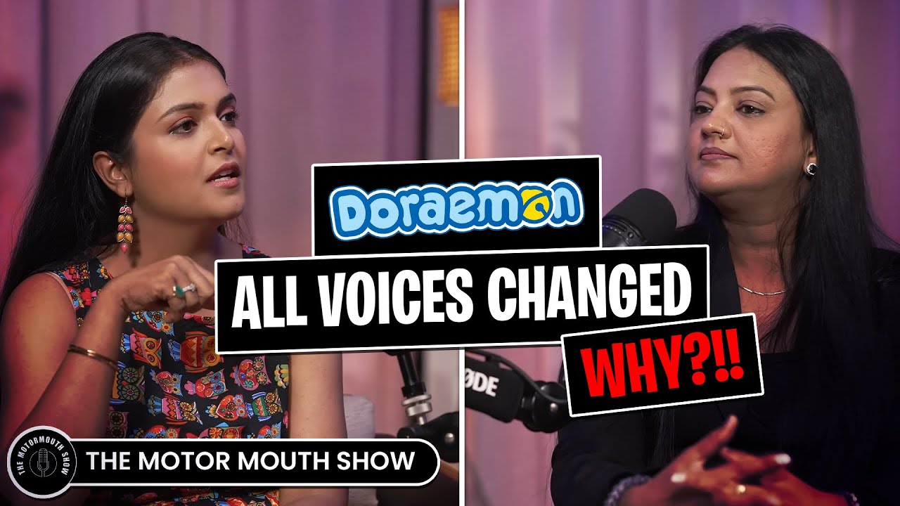 The New Voices of Doraemon: Dubbing Cast Change ft. Parul Bhatnagar 🎙️ | The Motor Mouth Show Clips