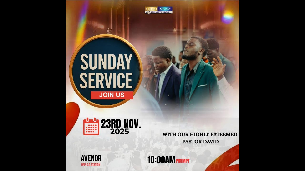SUNDAY SERVICE  || 23 || 11 || 2025..... DAY 3