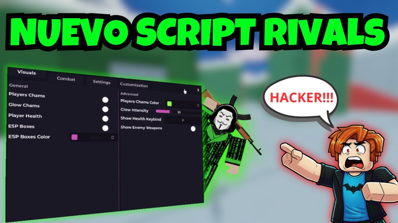 🔫EL MEJOR SCRIPT RIVALS🔫|🎯AIMBOT🎯|✅ANTI-BAN✅|😮UNLOCK ALL😮|