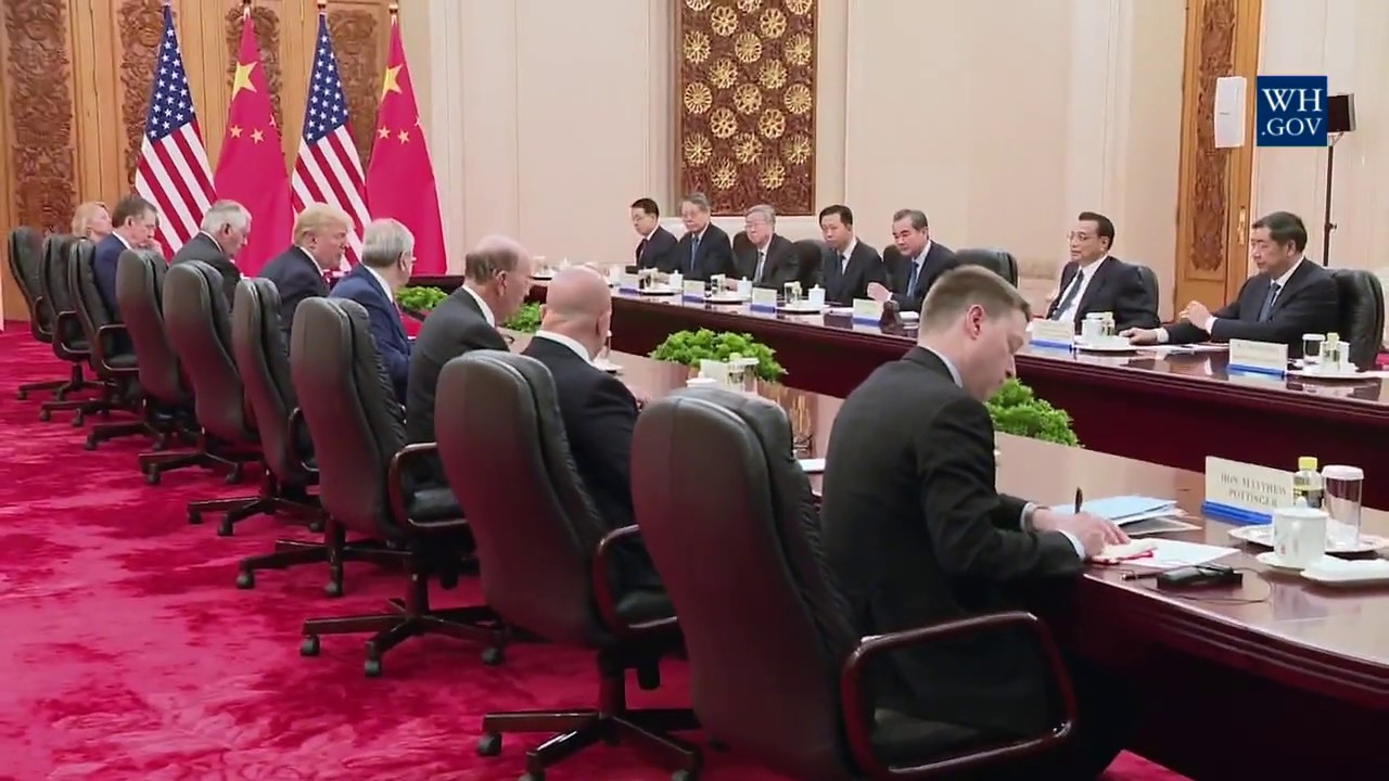 President Trump Meets with Premier Li Keqiang of the People's Republic of China