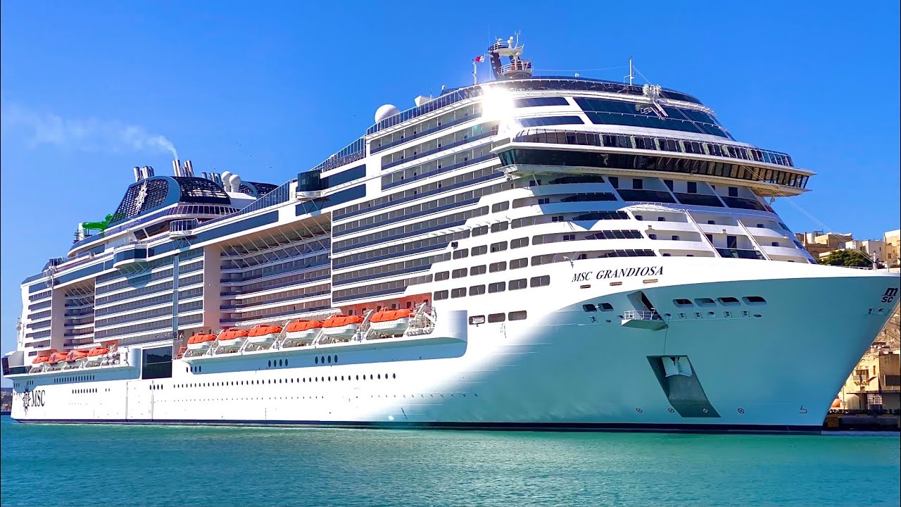 Круиз MSC Grandiosa в 2021 году