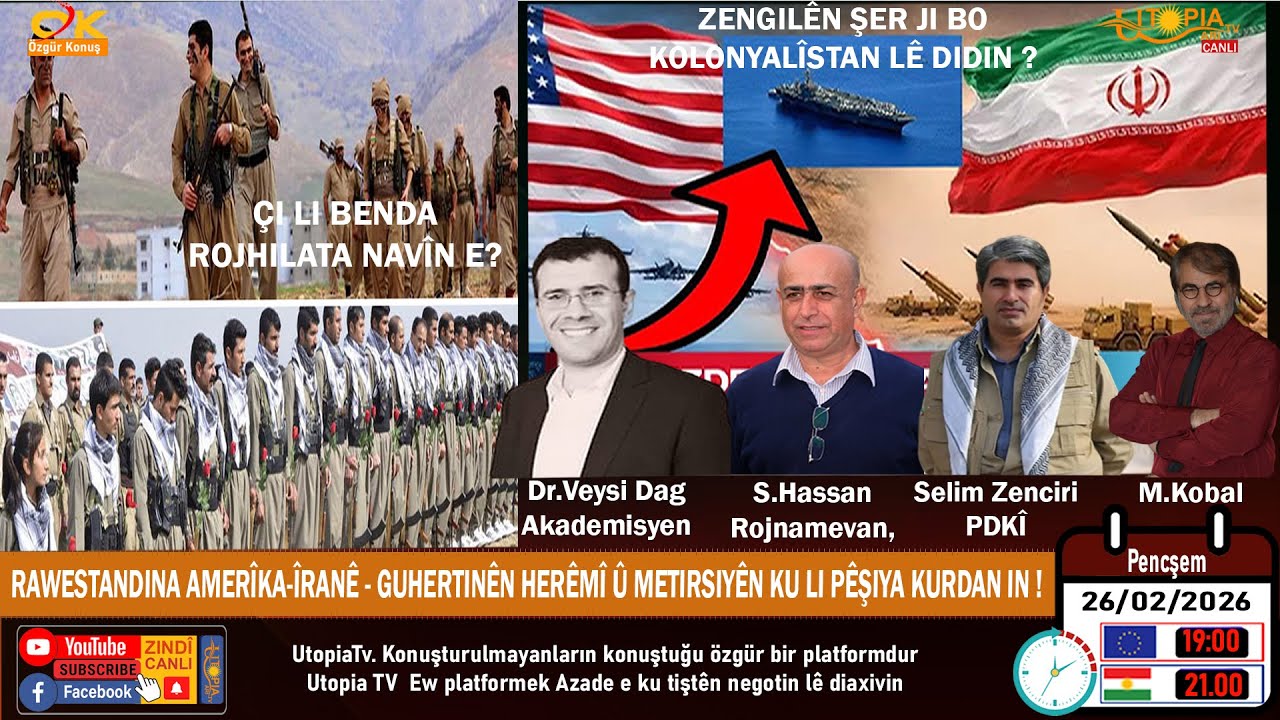 RAWESTANDINA AMERÎKA-ÎRANÊ-GUHERTINÊN HERÊMÎ Û METIRSIYÊN KU LI PÊŞIYA KURDAN IN