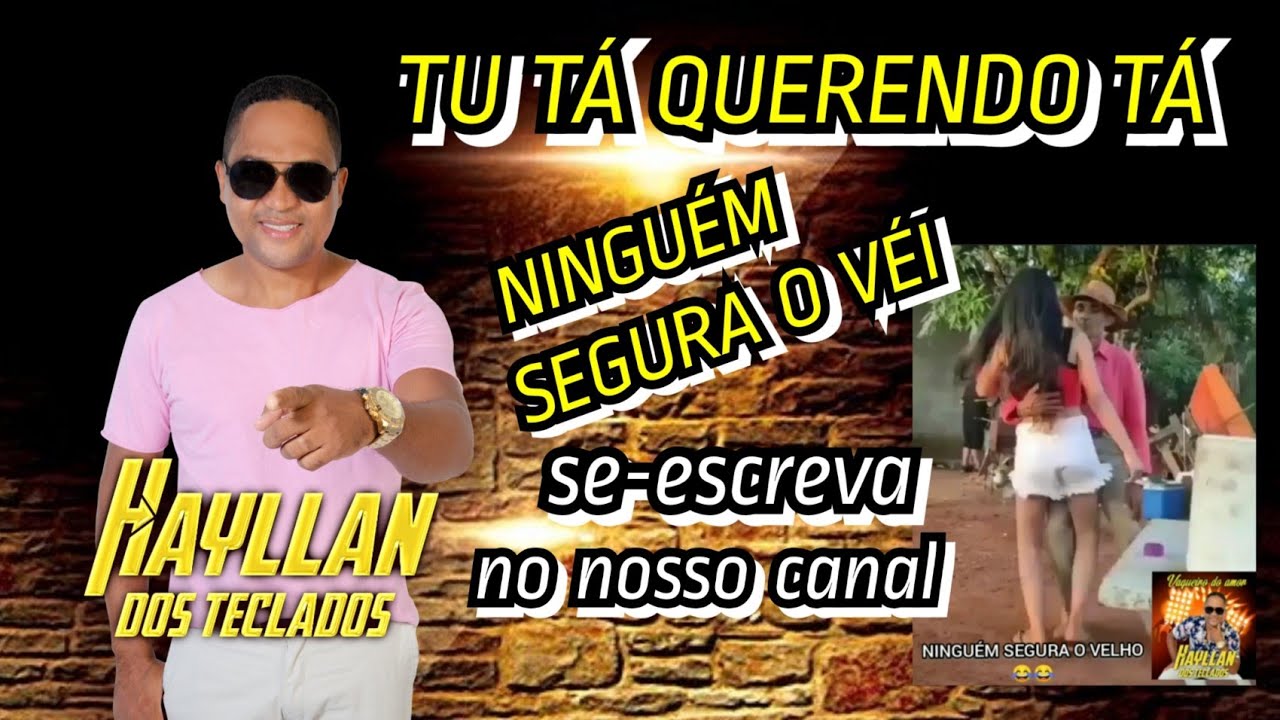 HAYLLAN DOS TECLADOS TU TÁ QUERENDO TÁ (COVER) NINGUÉM SEGURA O VÉI 😂😂