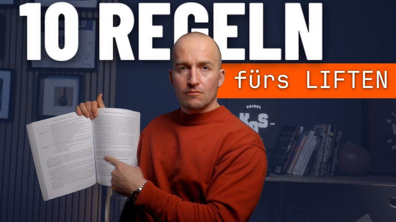 Diese 10 Regeln ersetzen 90 % aller Trainingsdiskussionen