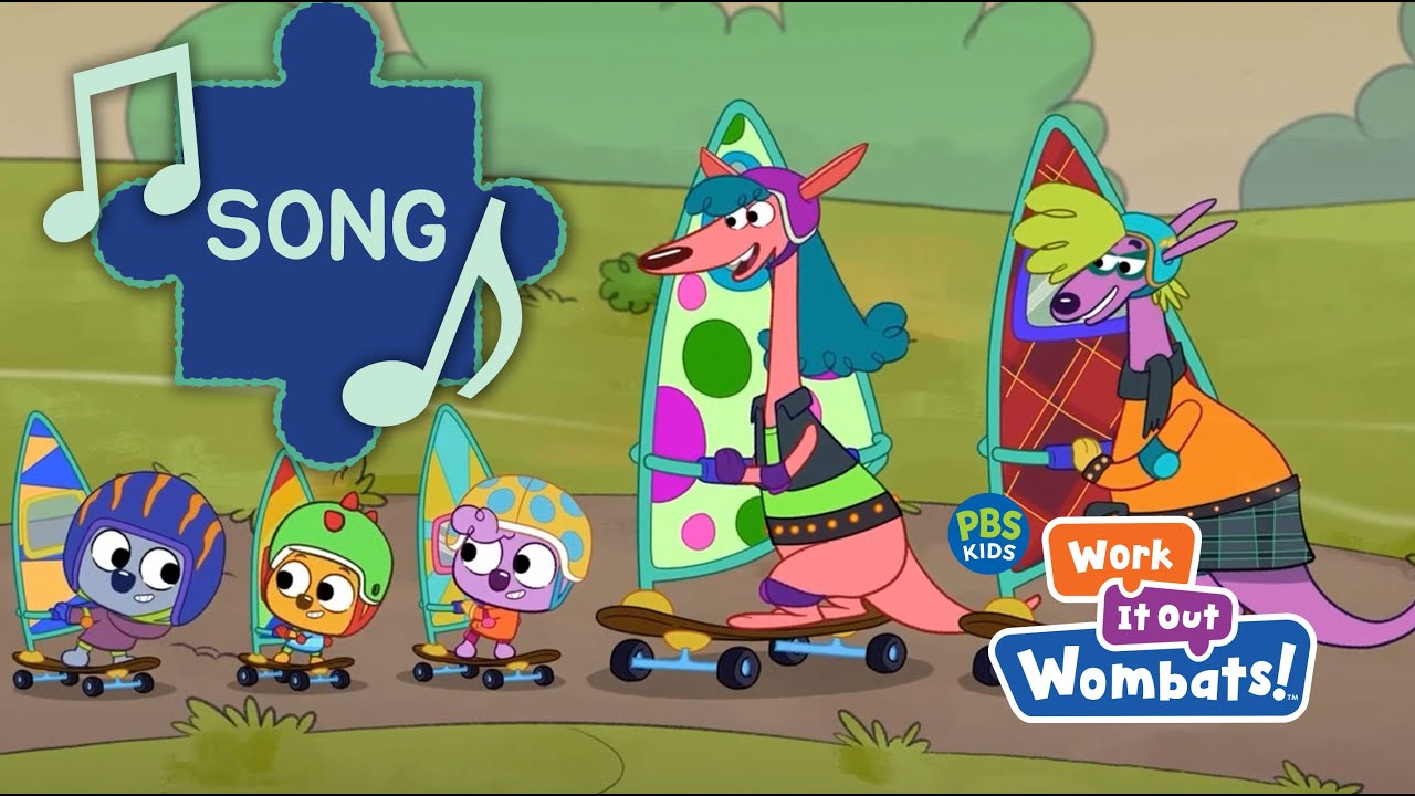 SONG: Don't Go | Keep Trying | WORK IT OUT WOMBATS! on PBS KIDS